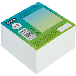 Блок для записей Attache Selection 90x90x50 Градиент, зеленый