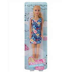 Кукла DEFA Lucy "Девушка в летнем платье" (29 см, синий)