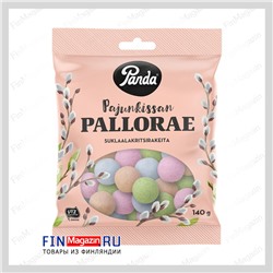 Конфеты лакрица в шоколаде Panda Pajunkissan pallorae 140 гр