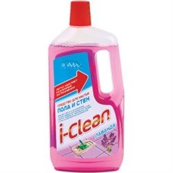 I-CLEAN Средство для мытья пола и стен  Цветочный 1000/12