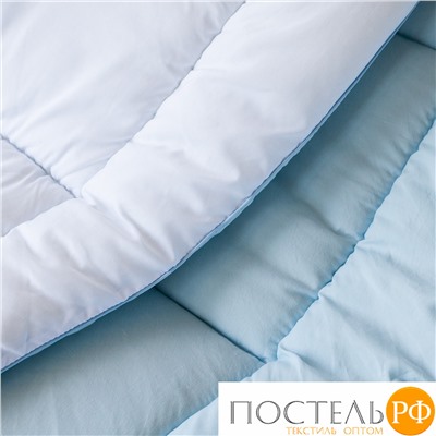 Одеяло 'Sleep iX' MultiColor 250 гр/м, 140х205 см, (цвет: Белый+Нежно-голубой) Код: 4605674141453