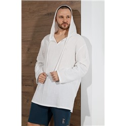 Мужская пляжная футболка Пляж-4 / Белая