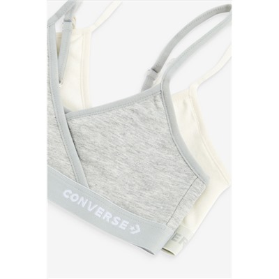 Converse Triangle Bralette 2 Pack