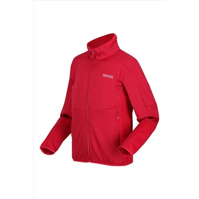 Regatta Junior Red Highton Winter Full Zip Fleece