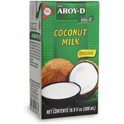AROY-D Кокосовое молоко 70%, Tetra Pak (жирность 17-19%) 500 мл