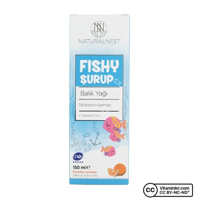 Рыбий сироп NaturalNest Fishy Syrup 150 мл