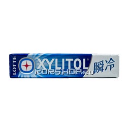 Жевательная резинка Охлаждающая мята Cold Clear Mint Xylitol Lotte, Япония, 21 г