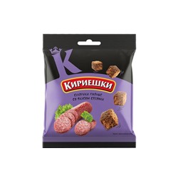 «Кириешки», сухарики со вкусом салями, 40 г