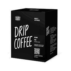 Кофе Дрип-пакеты Кения Кии (10 дрип-пакетов для заваривания в чашке)