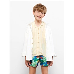 Рубашка в полоску с короткими рукавами LC Waikiki для мальчика