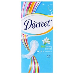 Прокладки ежедневные Discreet (Дискрит) Deo Spring Breeze Multiform, 20 шт