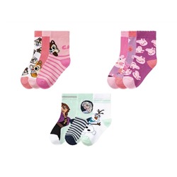 Kleinkinder Mädchen Socken, 3 Paar, mit Baumwolle