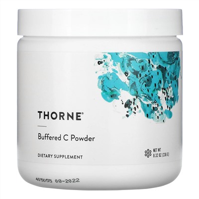 Thorne, порошок буферизированного витаминаС, 236г (8,32унции)