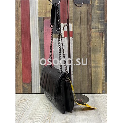 1088-2 black сумка Wifeore натуральная кожа 13x6x26