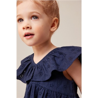 Cotton Broderie Dress (3mths-8yrs)