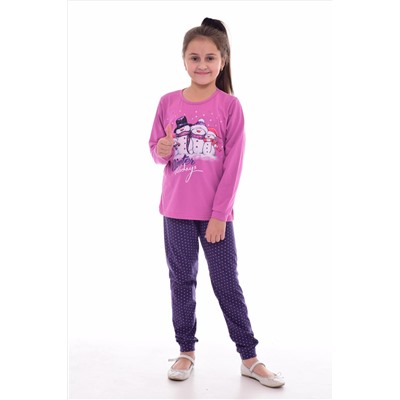 Пижама детская 7-250а (розовый)