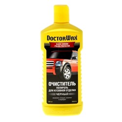 Очиститель-полироль для декоративной кузовной отделки чёрного цвета DoctorWax 300мл (флакон)