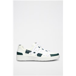 Zapatillas Palmilla Blanco y verde oscuro