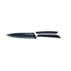 LR05-27 LARA Нож разделочный 15.2см, черное керамическое покрытие Black Ceramic (полный блистер)