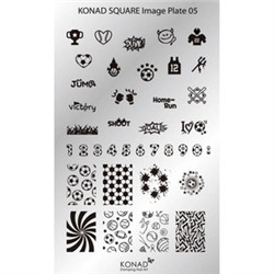 Пластина-трафарет Konad Square Image Plate05