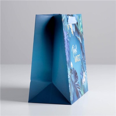 Пакет подарочный ламинированный квадратный, упаковка, «Magic», 22 х 22 х 11 см