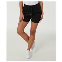 Schwarze Shorts Janina, elastischer Bund