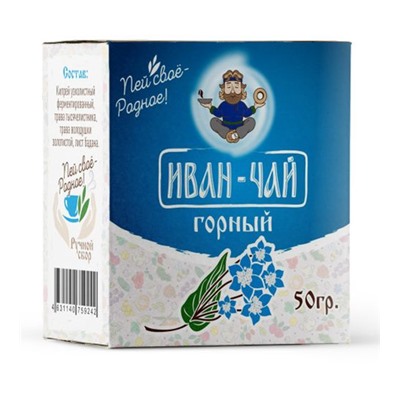 Иван-чай, пачка, 50г, горный