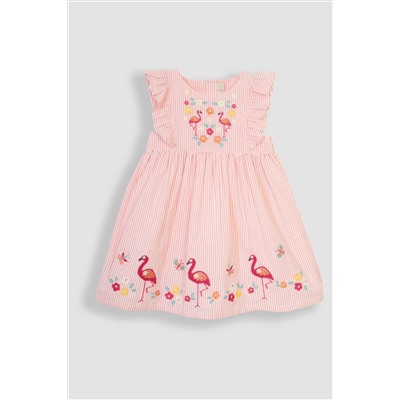 JoJo Maman Bébé Appliqué Pretty Summer Dress