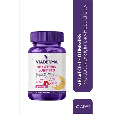 Viaderma Melatonin 1 Mg жевательных таблеток Бессонница Проблемы со сном деткам