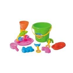 Hualian Toys Набор для игр с песком и водой "Фабрика" (10 предметов)