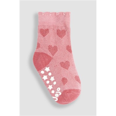 JoJo Maman Bébé 3-Pack Heart Socks