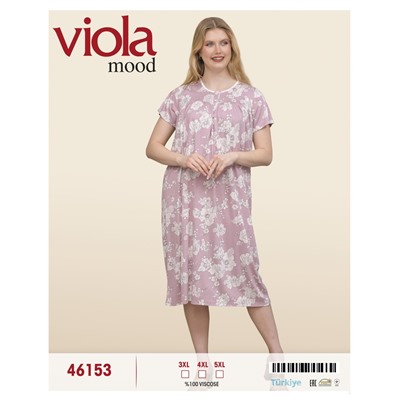 Viola 46153 ночная рубашка 3XL, 4XL, 5XL