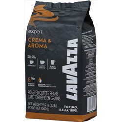 LAVAZZA. Expert Crema&Aroma (зерновой) 1 кг. мягкая упаковка