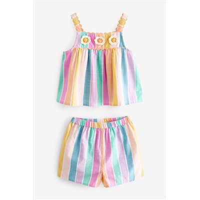 Multi Rainbow Co-ord Set (3mths-7yrs)