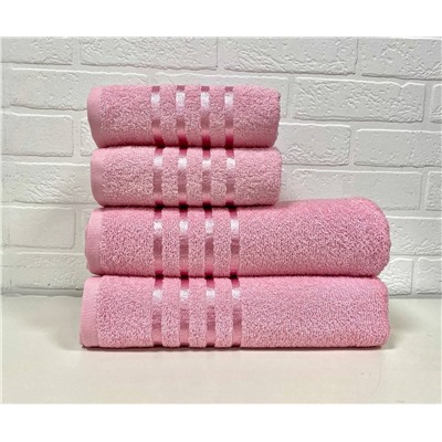 Махровое полотенце Diva Afrodita 50х90 100 % хлопок розовое