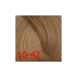 Д 10/42 крем-краска для волос с витамином С светлый блондин бежево-пепельный 100 мл