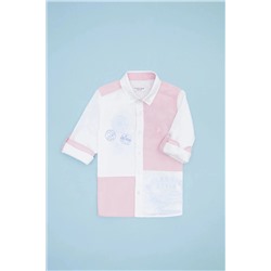 Розовая рубашка для мальчика G083SZ004.000.1367154