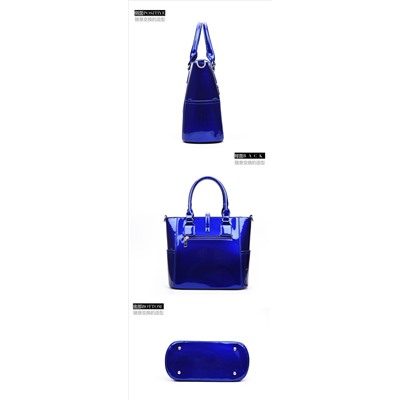 Комплект сумок из 3 предметов, арт А39, цвет:синий ОЦ
