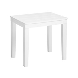 Столик для шезлонга "Прованс", белый, 40 х 30 х 37 см