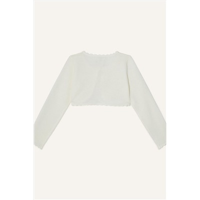 Monsoon White Niamh Cardigan