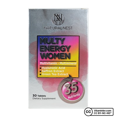 NaturalNest Multi Energy для женщин 30 таблеток