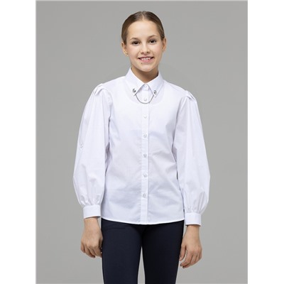 1121 Комплект для девочки (блузка, джемпер)