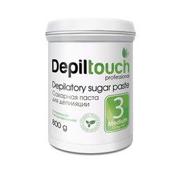 Сахарная паста для депиляции Medium (Средняя 3), 800 гр, бренд - Depiltouch Professional