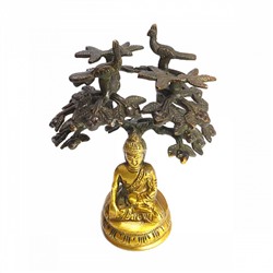 Будда дарующий просветление под деревом Бодхисатва в роще Урувеллау h-15см L-12см 594гр