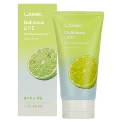 L.Sanic Delicious Lime Soft Cleansing Foam, 150ml Очищающая пенка для умывания с экстрактом лайма 150мл
