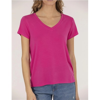Розовая базовая футболка Comfort Fit