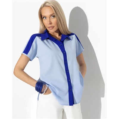Блуза CHARUTTI 10535 голубой