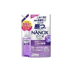 LION Жидкое средство "Top Nanox One Odor" для стирки (дезодорирующее действие + сохранение цвета, суперконцентрат) 1160 г, мягкая упаковка с крышкой / 6