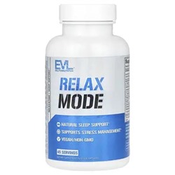 EVLution Nutrition, RelaxMode, 45 растительных капсул