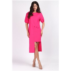 Платье Mia Moda 1456 розовая фуксия